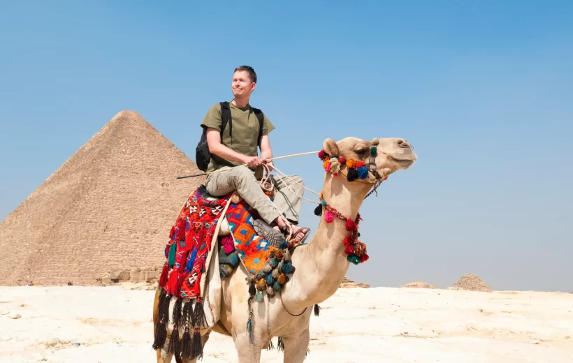 Camel Ride Trip at the Pyramids -