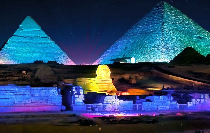 Sound and Light Show at the Pyramids -